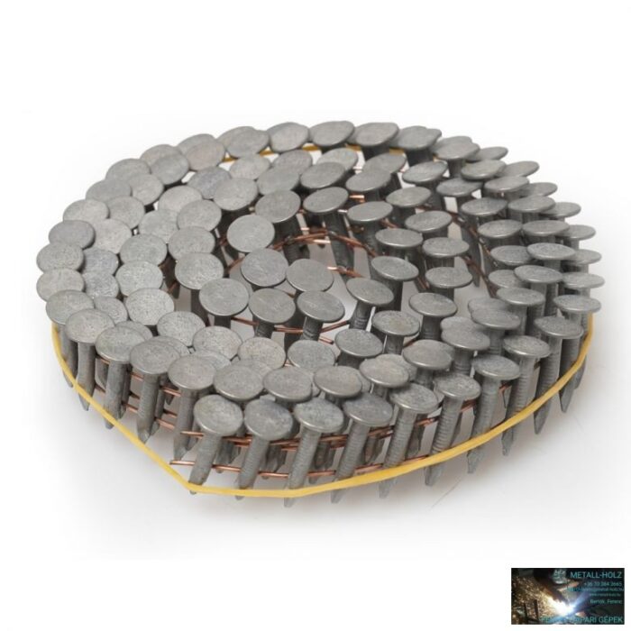 TETŐFEDŐ SZÖGEK DOBOS, DRÓTTAL KAPCSOLT, 3.0x22mm-tól-39mm-ig, 9000db(60tekercs) - Image 1