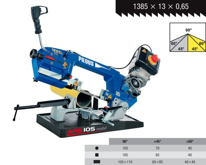 Pilous ARG 105 szalagfűrészgép - Image 1