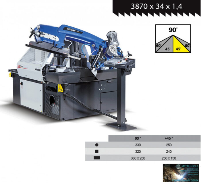 PILOUS ARG330 CF-NC automata szalagfűrészgép - Image 1