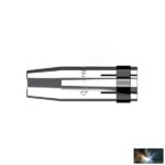 Egyenes gázterelő O 17 mm 250A (5db/cs)