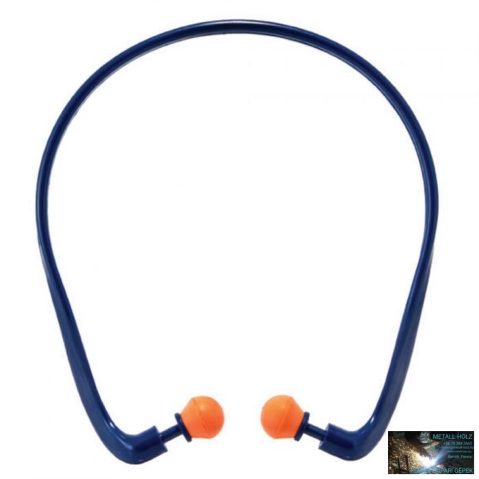Nyakba akasztható poliuretán zajvédő füldugó, SNR 21dB, 1pár - Image 1