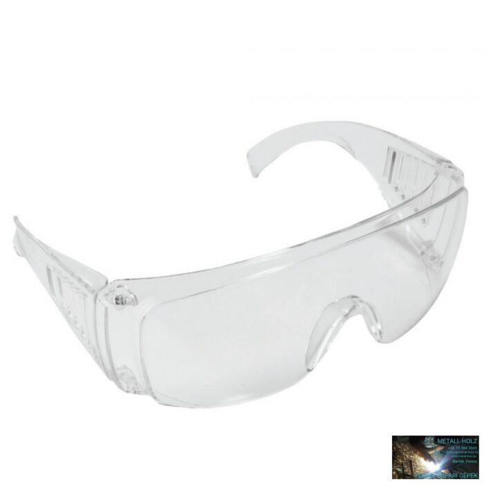 Védőszemüveg, polikarbonát, fehér - Image 1