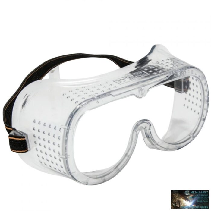 Monolux védőszemüveg, polikarbonát, fehér - Image 1