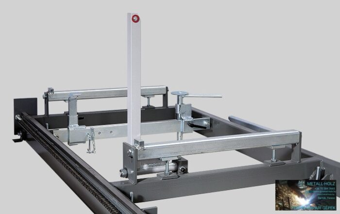 PILOUS CTR710 FORESTOR - PROFI - vízszintes rönkhasító faipari szalagfűrészgép. - Image 9