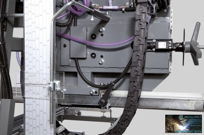 PILOUS CTR710 FORESTOR - PROFI - vízszintes rönkhasító faipari szalagfűrészgép. - Image 10