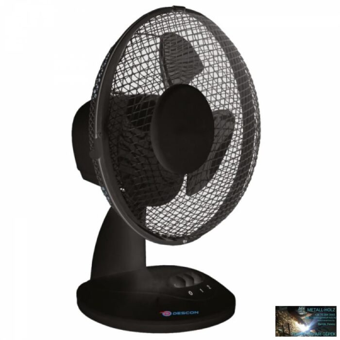 Asztali ventillátor 9", fehér vagy fekete - Image 2