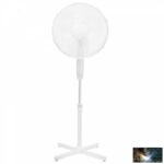 Állványos ventillátor 16", 45W, fehér vagy fekete