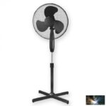 Állványos ventillátor 16", 45W, fehér vagy fekete - Image 2