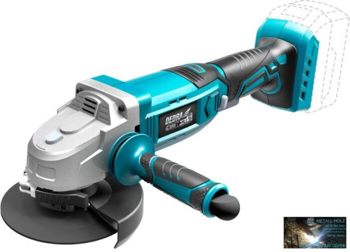 Dedra akkumulátoros sarokcsiszoló 125 mm -18 V - Image 1