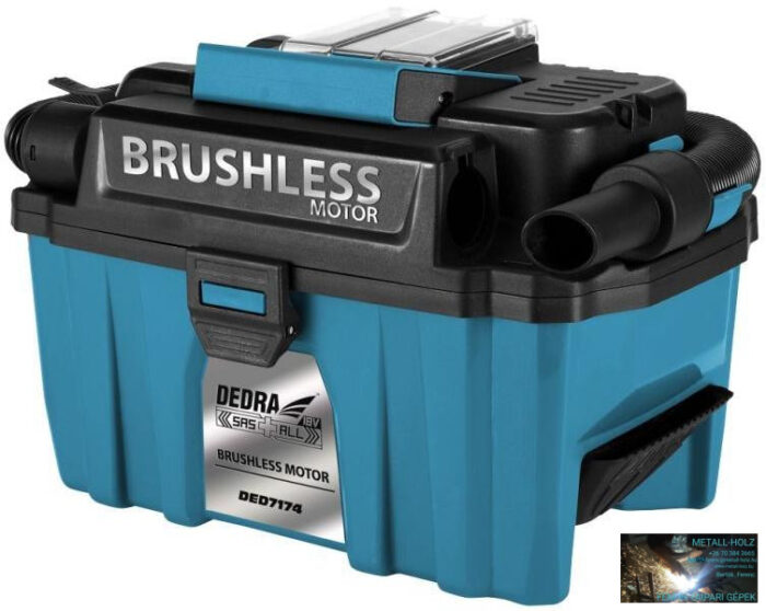 Dedra akkumulátoros műhely porszívó 10 l 18 V - Image 1