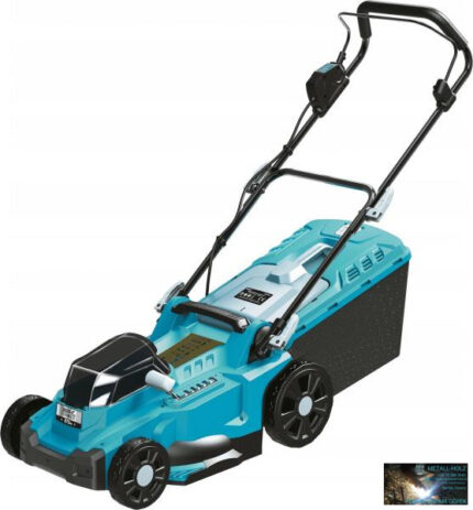 Dedra Szénkefe nélküli fűnyíró 2x18V 37cm