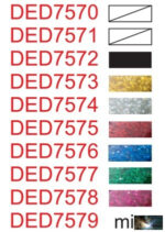 Ragasztópatron kék csillám 8db 8x100mm - Image 2