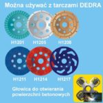 Elektormos maró betonra, 1,5kW,125mm szegmentes gyémánt tárcsával - Image 4