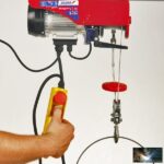 Elektromos csörlő 1,0kW, 6m/500kg, 12m/250kg - Image 2