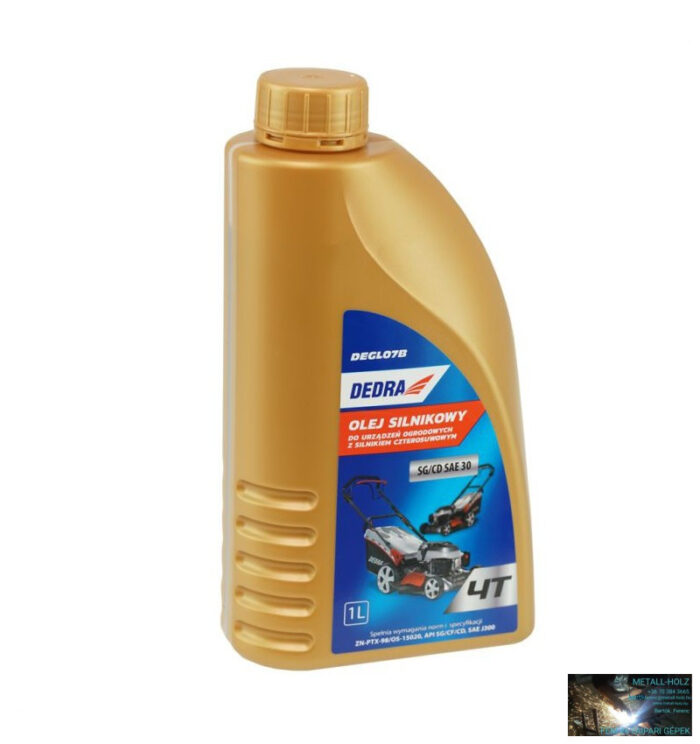 Motorolaj, négyütemű motoros fűnyíró gépekhez 1L SG/CD-30 - Image 1