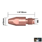 Áramátadó 1,0mm M8x30mm (50db/cs) - Image 2