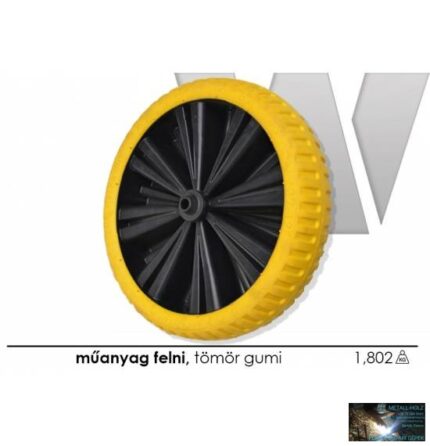 WKR Talicska kerék tömör Flexlite gumi Profi