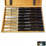 H8TLG    8 részes esztergakés készlet