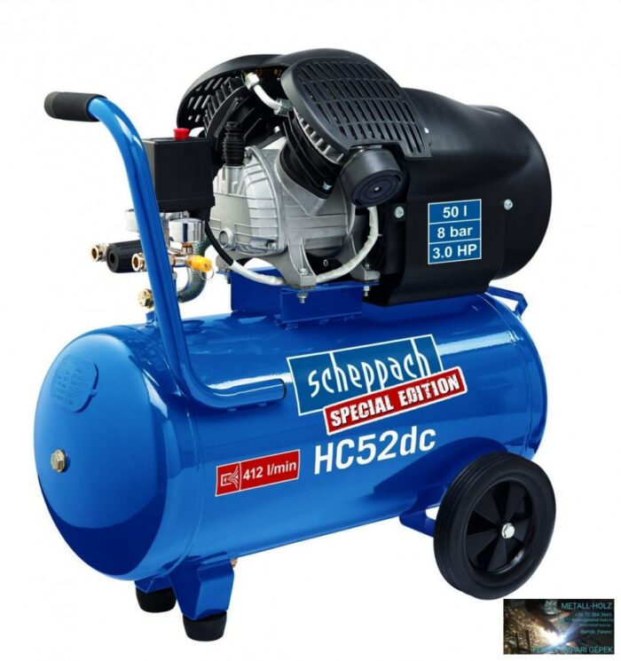 HC 52 dc olajkenésű kéthengeres kompresszor 50 l - Image 1