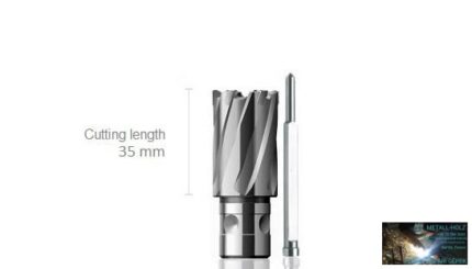 35/35 MUNKAHOSSZ CARBIDE KEMÉNYFÉMLAPKÁS FEIN QUICK-IN MAGFÚRÓ