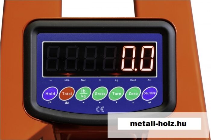 HUB 25 KG Raklapemelő,érzékelővel ellátott mérleggel - Image 2