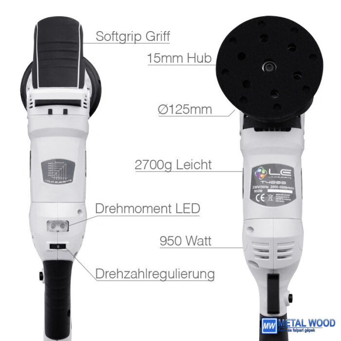 Liquid Elements Polírozógép Excenteres - T4000 V2 MK1 - Image 3