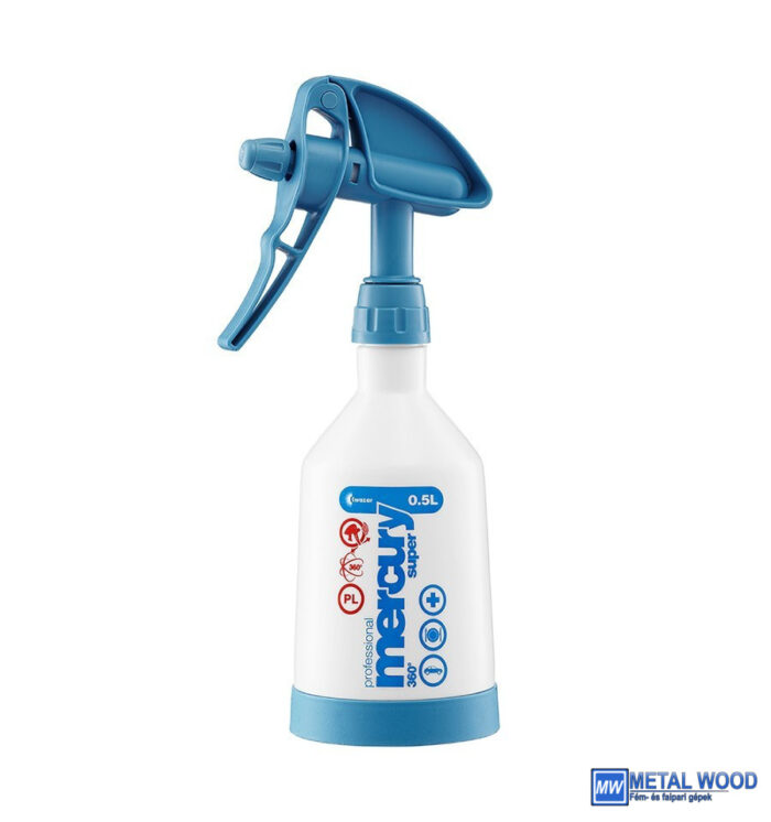 Szórófejes permetező Mercury PRO+ Super 0,5 kék 360 - Image 1