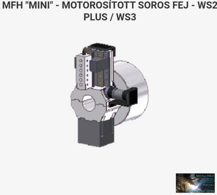 MFH "MINI" - MOTOROSÍTOTT SOROS FEJ - WS2 PLUS / WS3 - Image 1