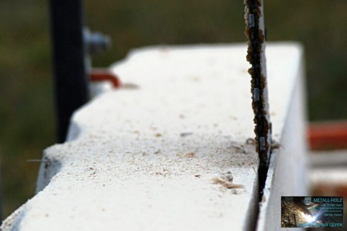 MVS Mini Sawmill-1 mobil láncos faipari gyorsfűrész szett áramfejlesztő generátorral - Image 5