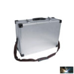 Alumínium bőrönd 460x325x150, ezüstszínű - Image 2