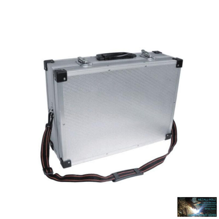 Alumínium bőrönd 460x325x150, ezüstszínű - Image 2