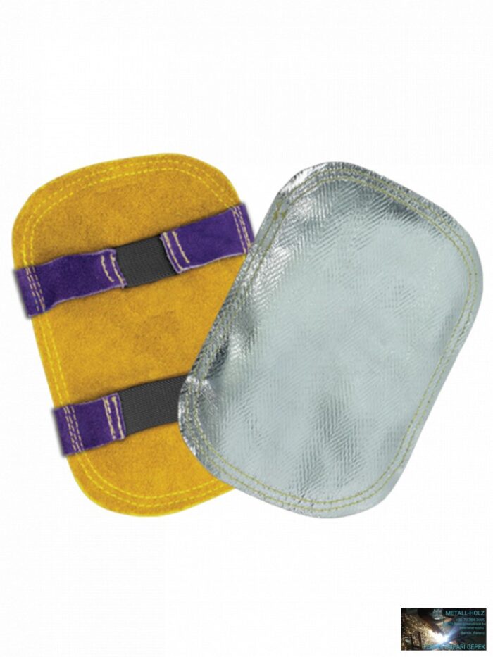 Panther kézpajzs, ALU kézvédős hátrész, szikraálló, szintetikus, alu/sárga (NEM PÁR, DARAB!) - Image 1