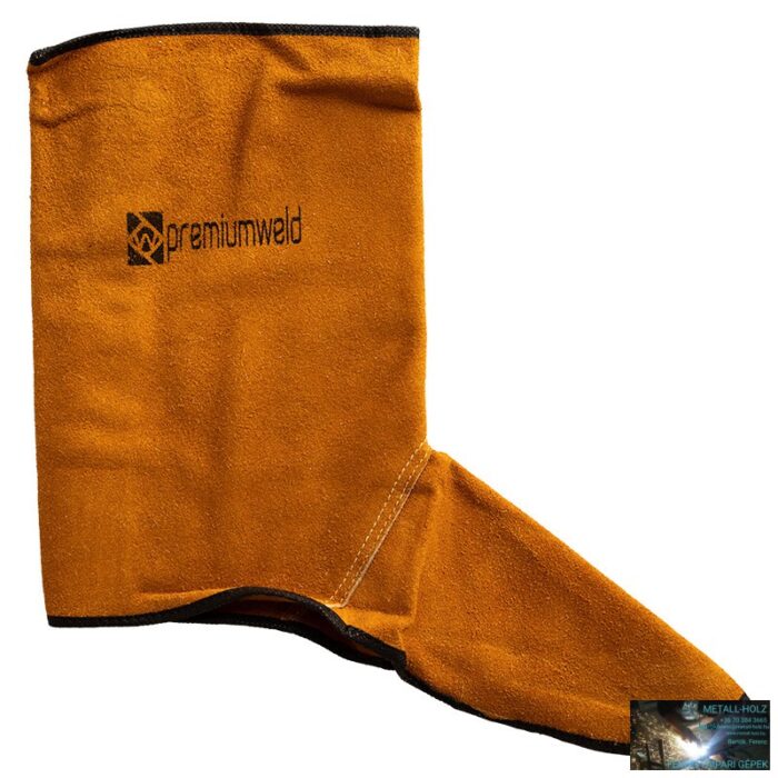 PWD barna színű hegesztő lábszárvédő - Image 1