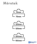 Royal FELTglass QUAD 125mm (polírozó filc üveghez és alumíniumhoz) üveg polírozó korong - Image 2