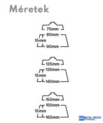THIN Heavy Cut Pad 150mm (blue, low-profile, hard pad compatible with DA - cutting) polírozó korong - Image 4