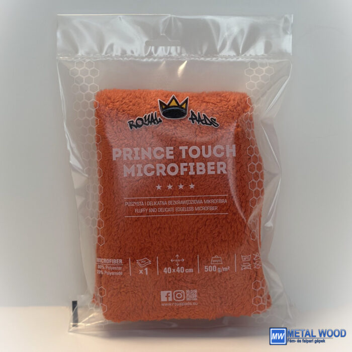 Mikroszálas Kendő 500GSM / 40x40CM Narancs Szegélymentes - Image 3