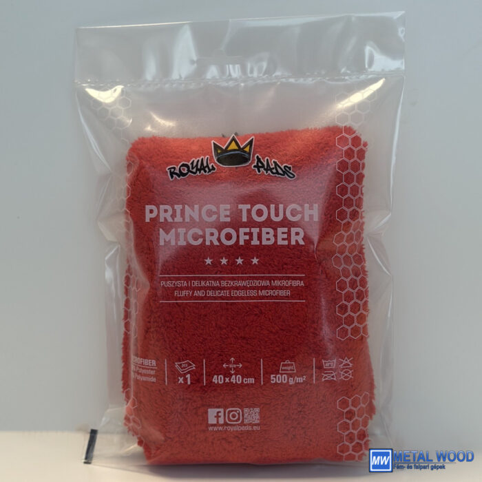 Mikroszálas Kendő 500GSM / 40x40CM Piros Szegélymentes - Image 3