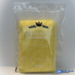 Mikroszálas Kendő 500GSM / 40x40CM Sárga Szegélymentes - Image 3