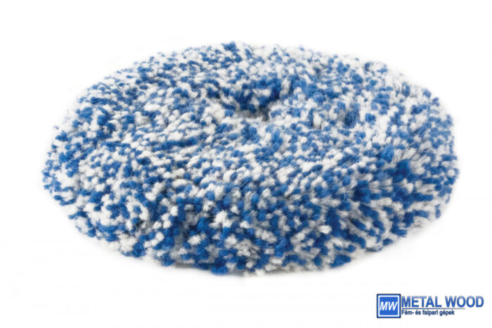 Tépőzáras gyapjúkorong 200mm hagyományos polirgépekhez - Image 1