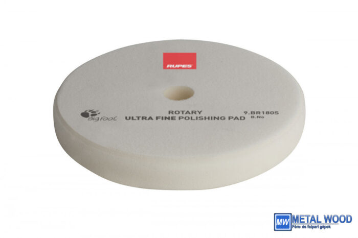 Puha polírszivacs (fehér) 155/160mm hagyományos polirgépekhez - Image 1