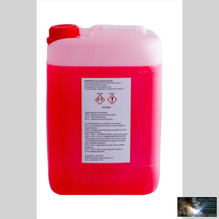 SURFINOX ES ELEKTROLYT /5L VARRATTISZTÍTÓ FOLYADÉK - Image 1
