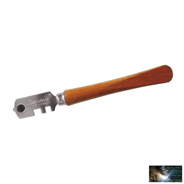 Silberschnitt üvegvágókés (6 acél kerék), bőrtasak - Image 1