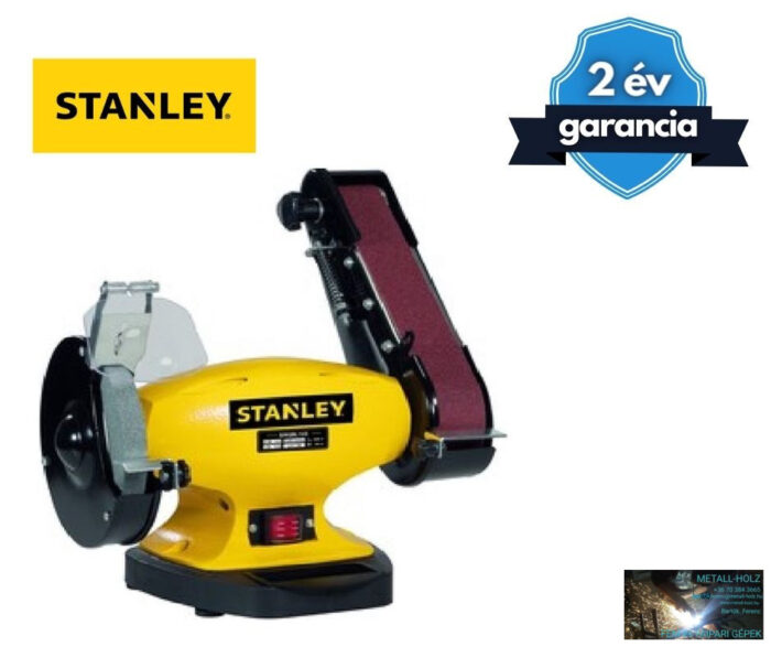 STANLEY SXGBP150E köszörű és szalagcsiszoló, 150mm - Image 1