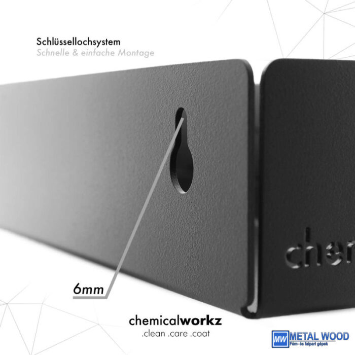 ChemicalWorkz Ecset és Szóróflakon fali tartó 40cm - Image 4