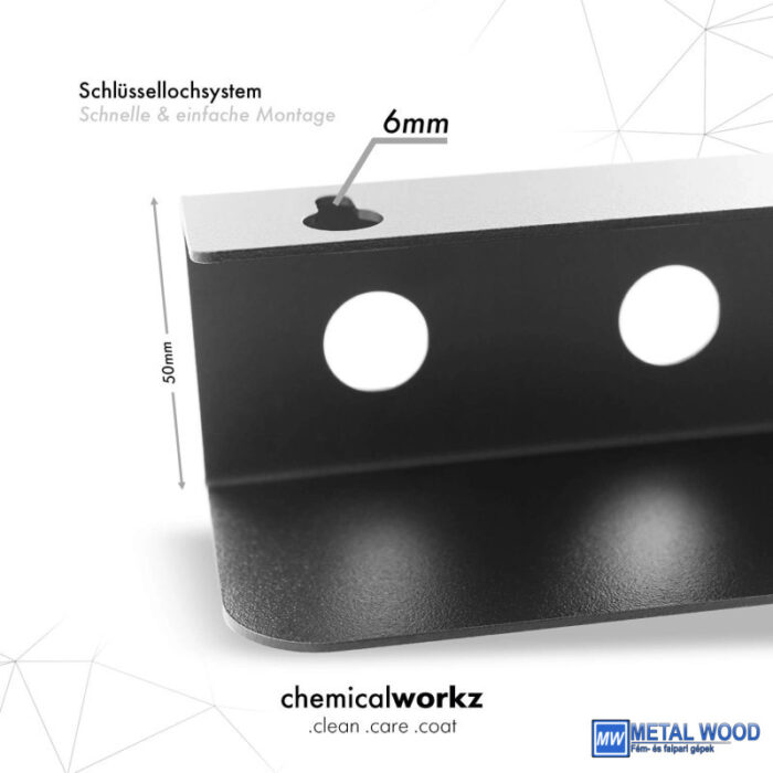 ChemicalWorkz Ecset és Kefe Fali Tartó Konzol INTERIOR BODY WHEELS 80cm - Image 5