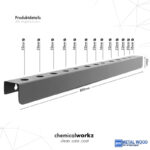 ChemicalWorkz Ecset és Kefe Fali Tartó Konzol 80cm - Image 3