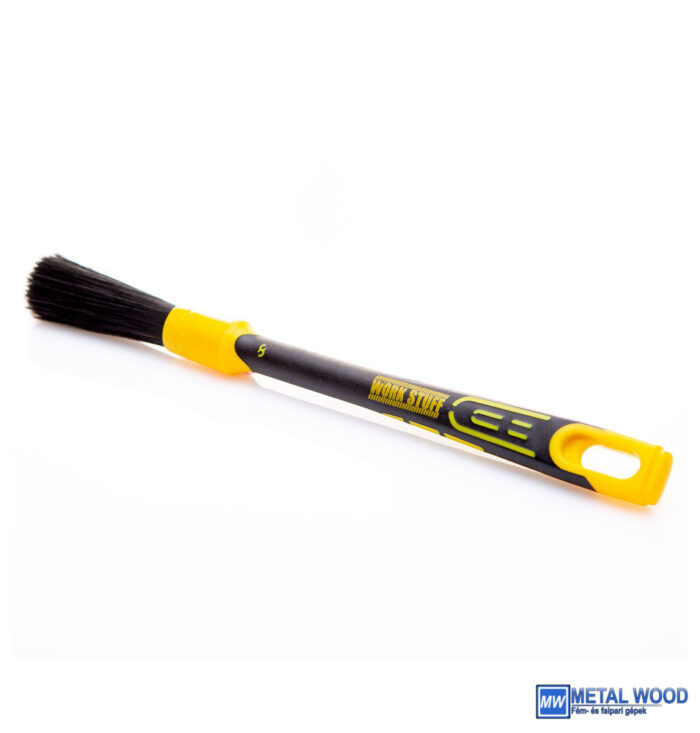 Work Stuff Detailing Brush Rubber Black 16mm - Ecset No.8 - Image 1