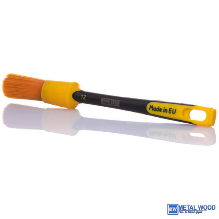 Work Stuff Detailing Brush Rubber Albino Orange 24mm Ecset - No.12 - Image 1
