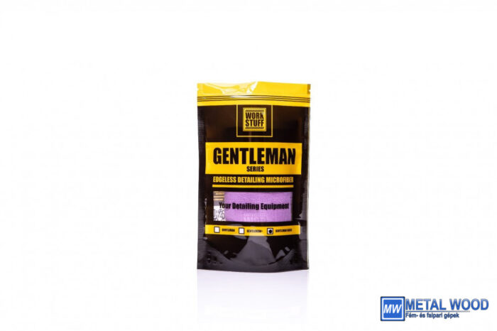 Work Stuff GENTLEMAN Basic Purple 350gsm Szegélymentes mikroszálas kendő - Image 3