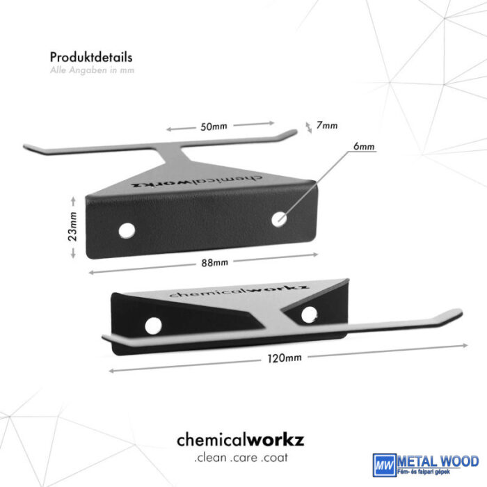 ChemicalWorkz Fali tartó 2 tisztítókeféhez - Image 3